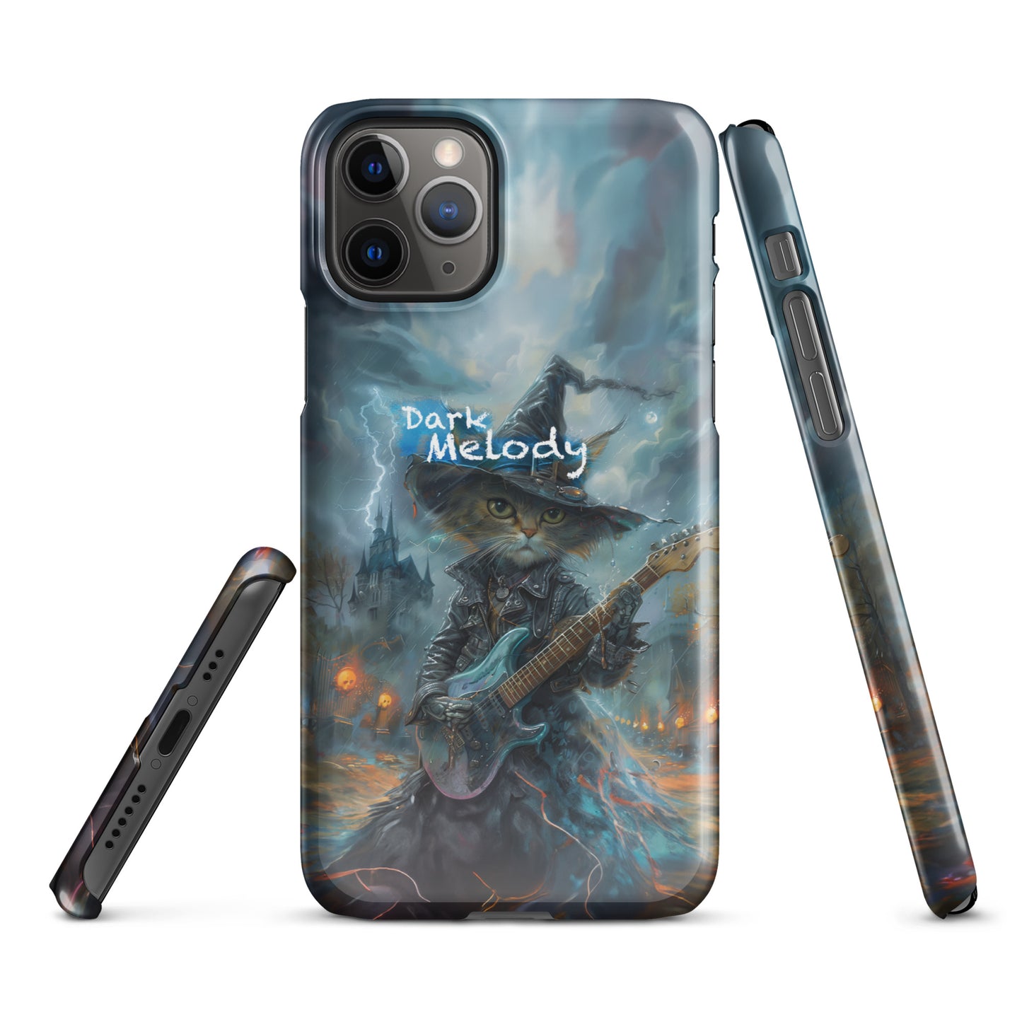 Funda Clásica para iPhone® - "Dark Melody" Edición Halloween